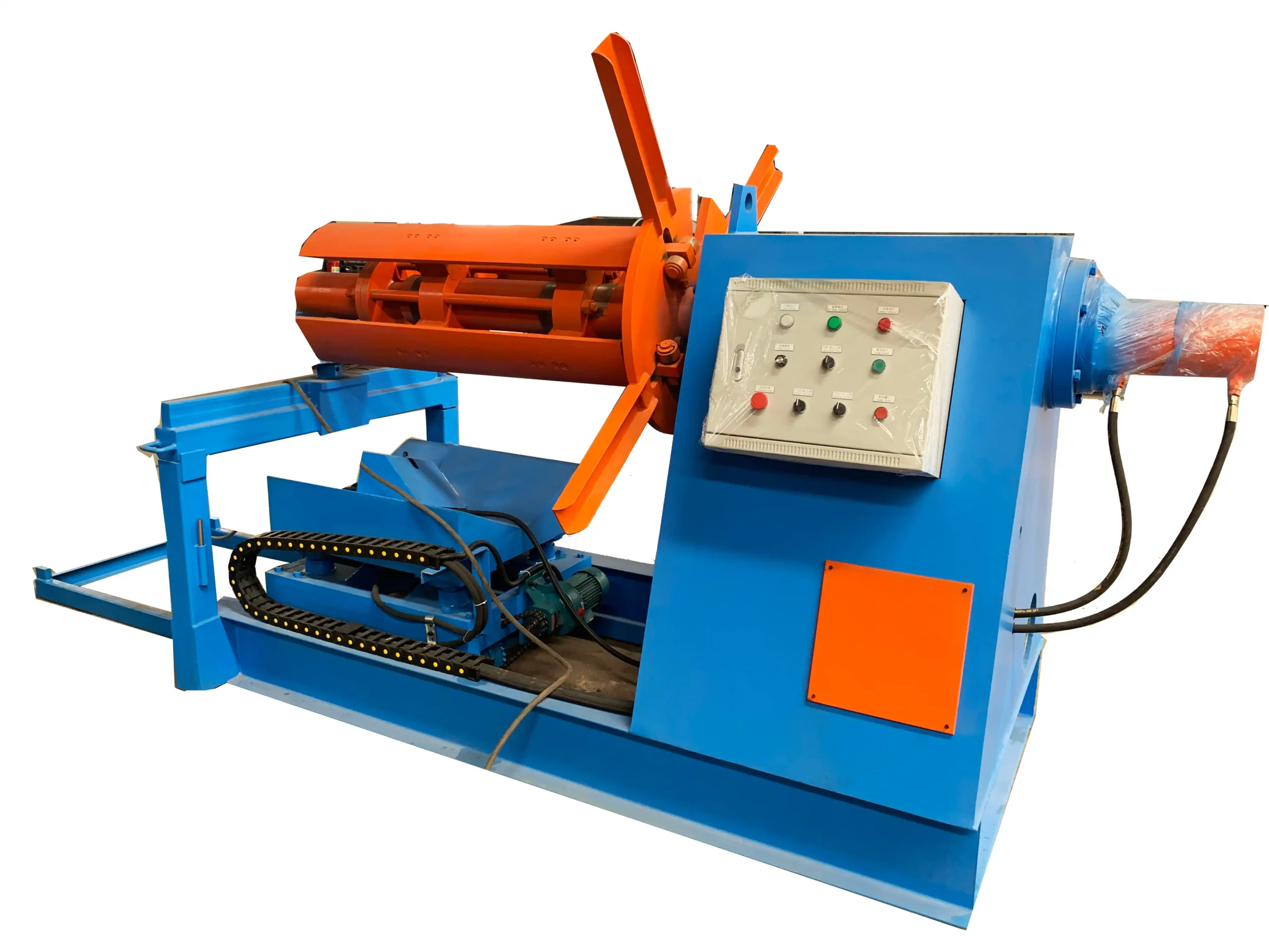 6 tons hydraulic uncoiler